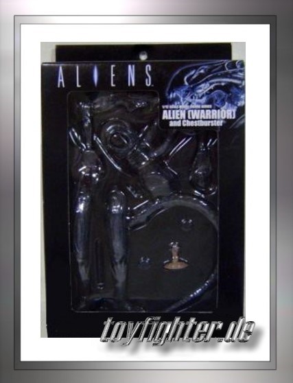 Alien (Warrior) and Chestburster 1/12 Model Fig.