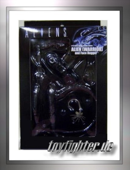 Alien (Warrior) and Face Hugger 1/12 Model Fig.