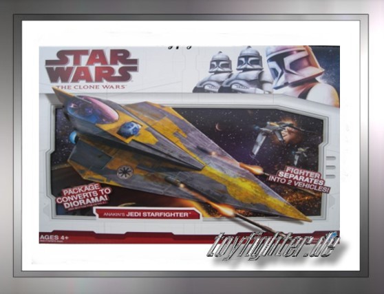 TCW Anakin's (Yellow) Jedi Starfighter